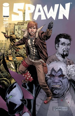 Spawn #279 (Walking Dead Tribute Variant)