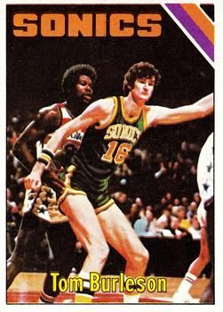 Tom Burleson 1975 Topps #24 Sports Card