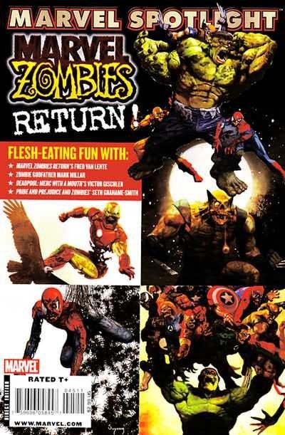 Marvel Spotlight: Marvel Zombies Return #1 Comic