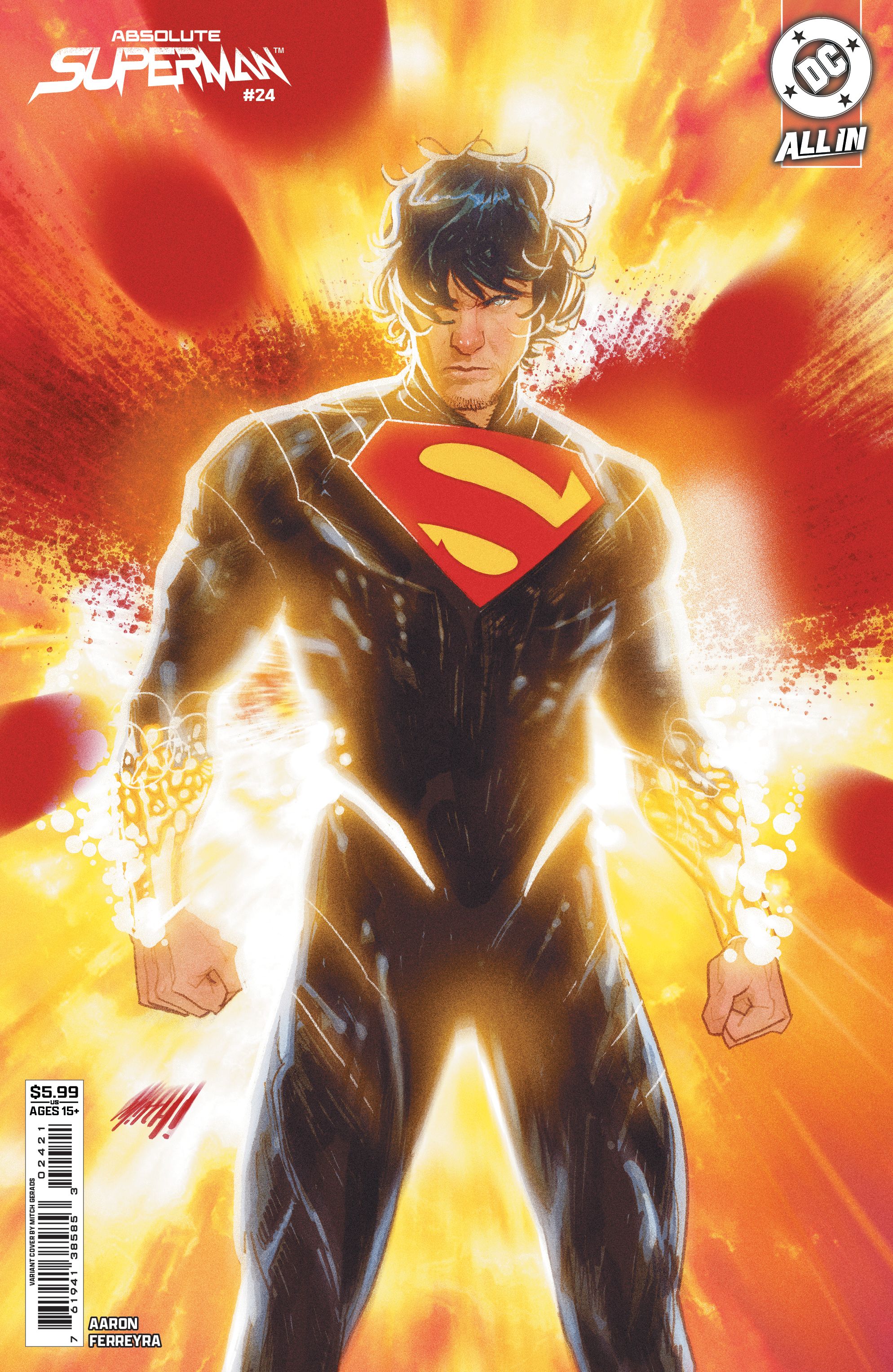Absolute Superman #24 (Cvr B Mitch Gerads Card Stock Variant) Comic