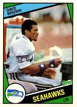 Dave Brown 1984 Topps #190 Sports Card