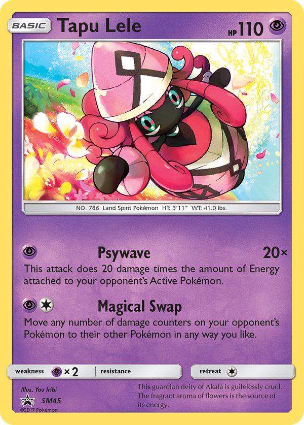 Tapu Lele (SM45) - SM Black Star Promos