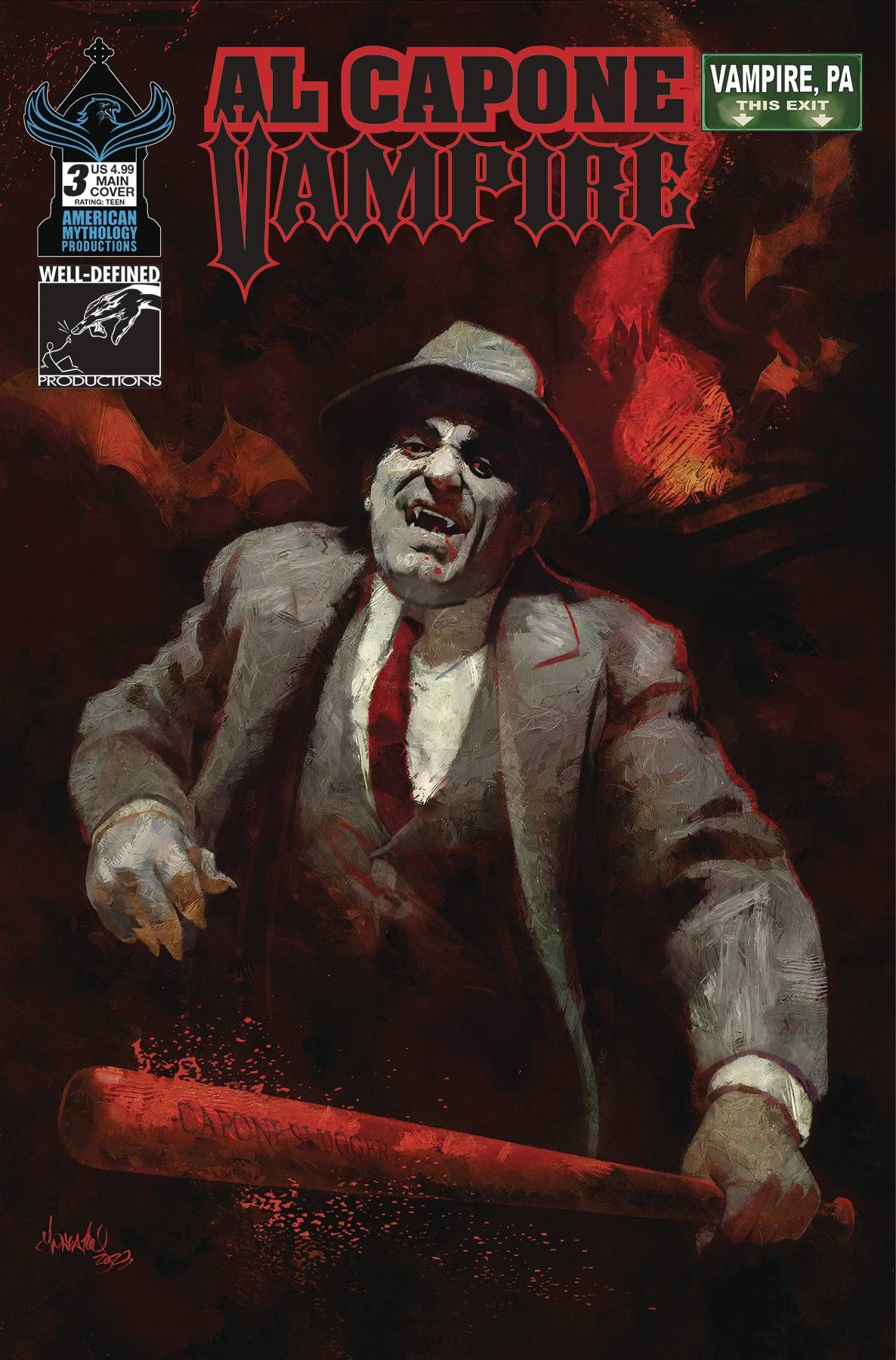 Al Capone: Vampire #3 Comic