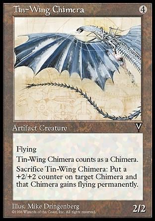 Tin-Wing Chimera (Visions) Trading Card