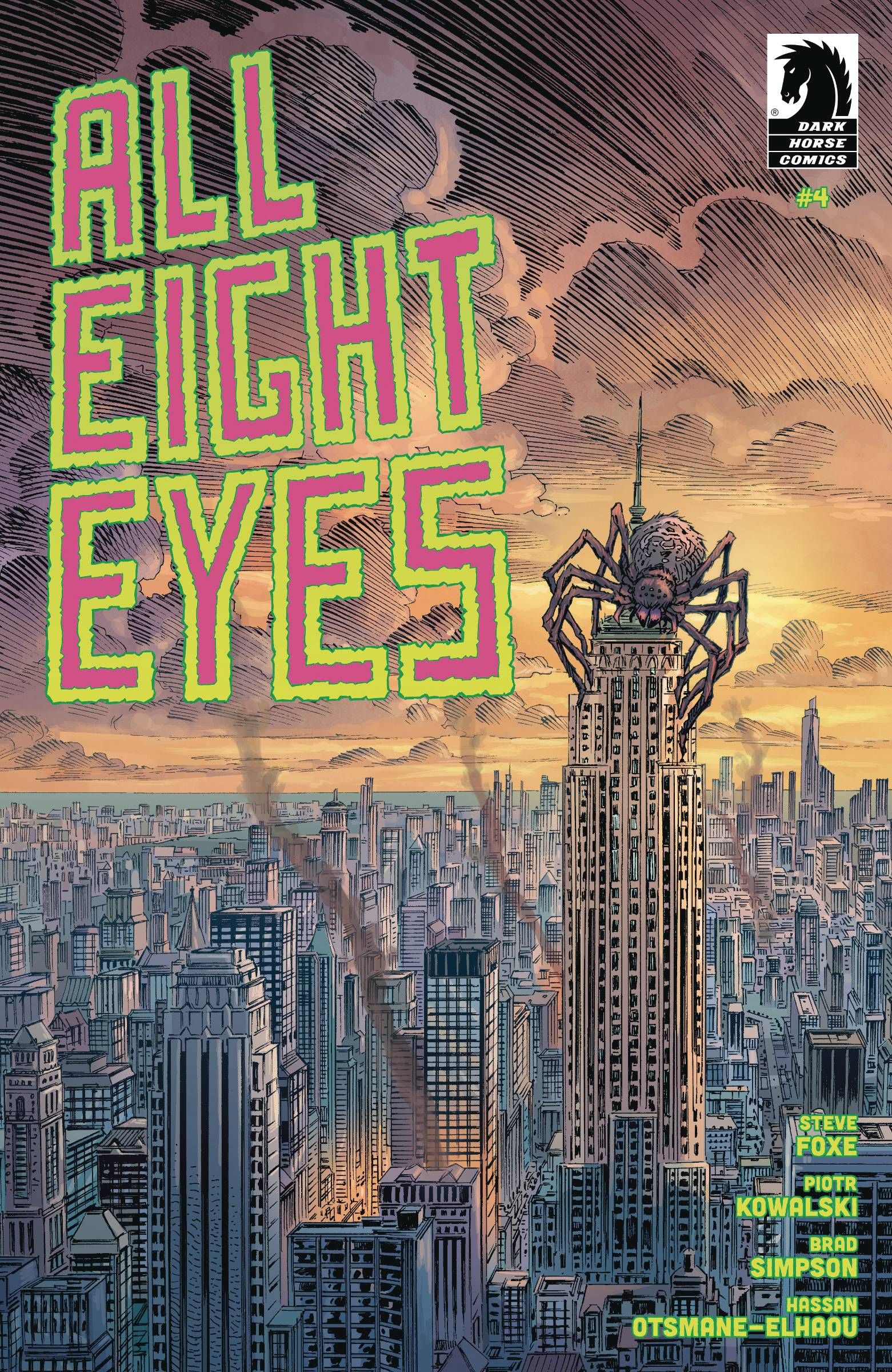 All Eight Eyes #4 Comic