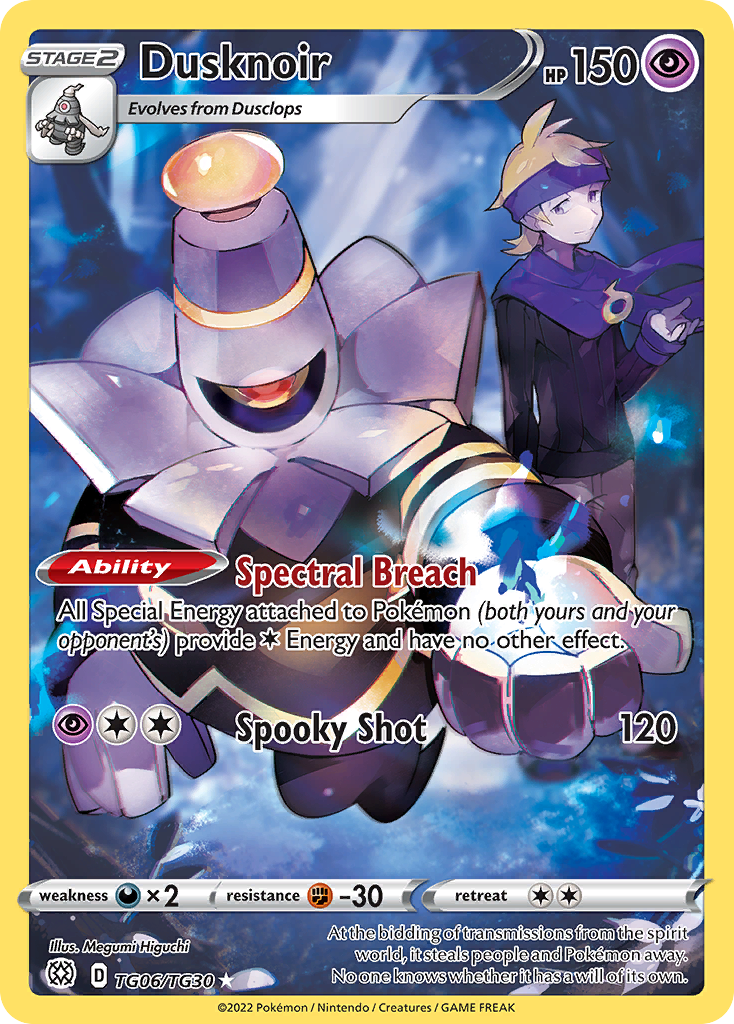 Dusknoir (TG06) - Brilliant Stars Trainer Gallery Pokémon Card