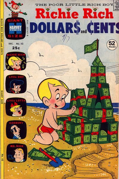 Richie Rich Dollars and Cents #52 Comic