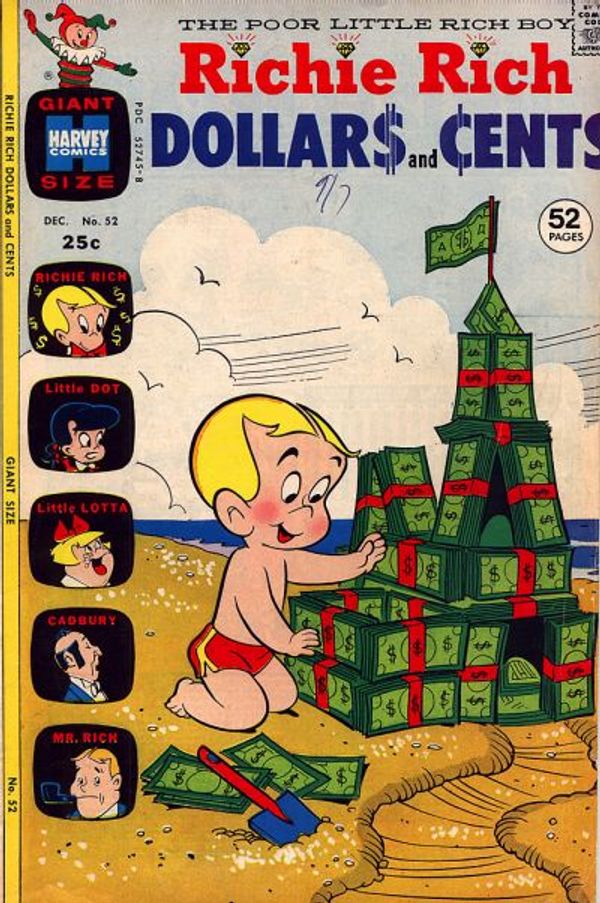 Richie Rich Dollars and Cents #52