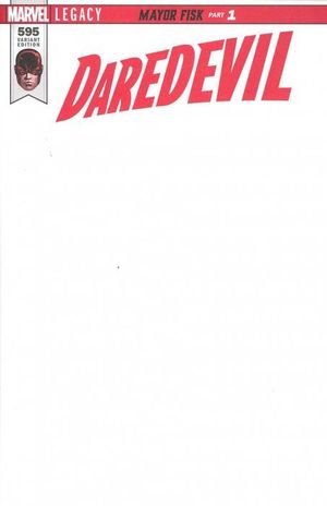 Daredevil #595 (Blank Variant Leg)