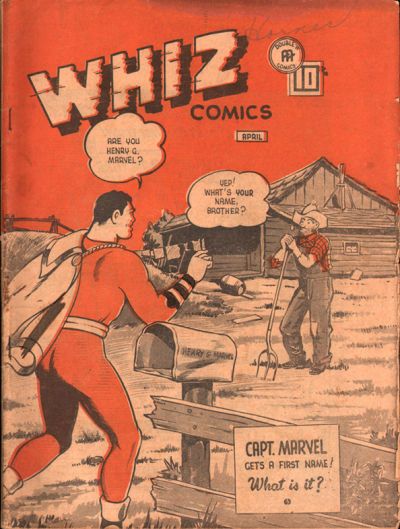 Whiz Comics #4 Comic