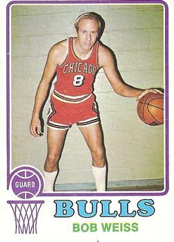 Bob Weiss 1973 Topps #132 Sports Card