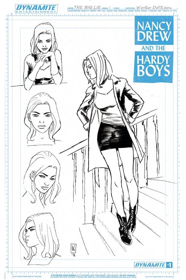 Nancy Drew and the Hardy Boys: The Big Lie #1 (Cover E 20 Copy Nd Design Cover)