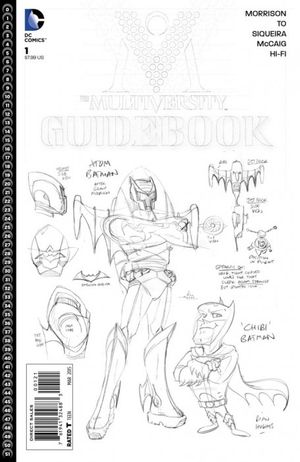 Multiversity: Guidebook #1 (Black & White Variant Cover)
