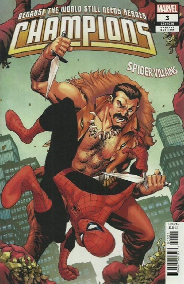 Champions #3 (Mckone Spider-man Villains Variant)