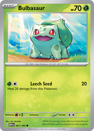 Bulbasaur (1/165) - 151