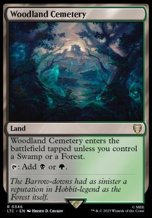 Woodland Cemetery (The Lord of the Rings Commander Decks)