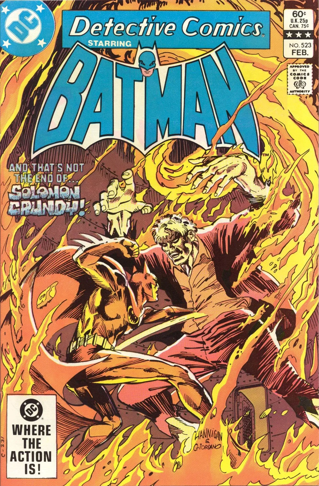 Detective Comics #523 Comic