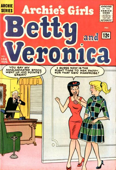 Archie's Girls Betty and Veronica #104 Comic