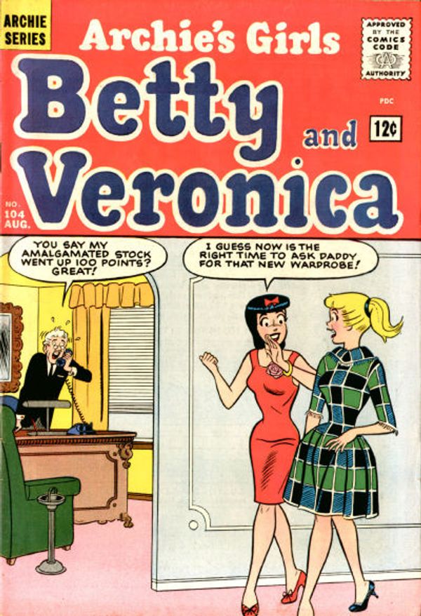Archie's Girls Betty and Veronica #104