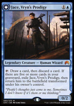 Jace, Vryn's Prodigy (Magic Origins) Trading Card