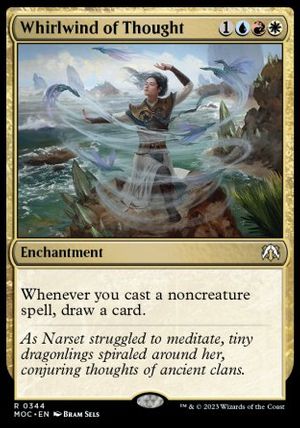 Whirlwind of Thought (March of the Machine Commander Decks)