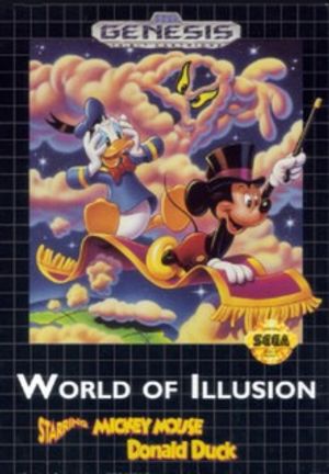World of Illusion Starring Mickey Mouse & Donald Duck