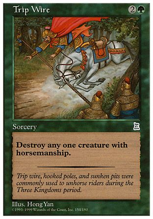 Trip Wire (Portal Three Kingdoms) Trading Card