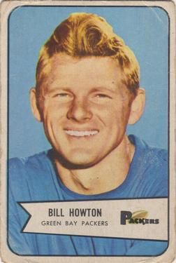 Bill Howton 1954 Bowman #34 Sports Card