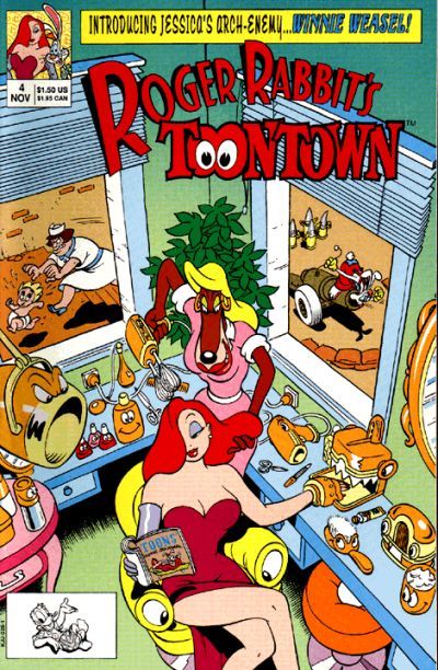 Roger Rabbit's Toontown #4 Comic