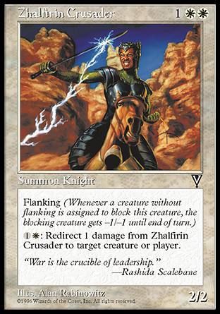 Zhalfirin Crusader (Visions) Trading Card