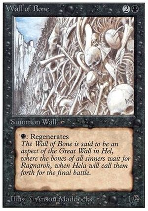 Wall of Bone (Unlimited)