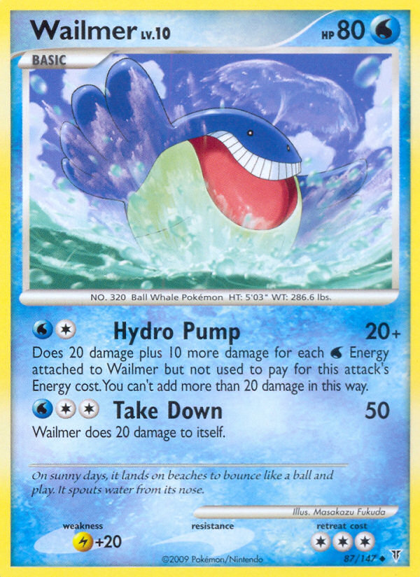 Wailmer (87/147) - Supreme Victors Pokémon Card