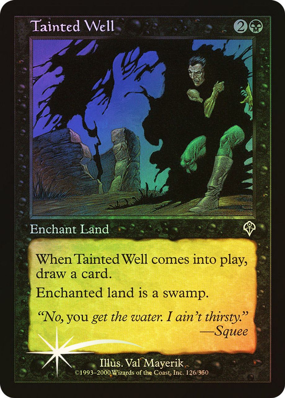 Tainted Well (Invasion - Foil) Trading Card