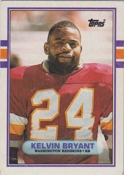 Kelvin Bryant 1989 Topps #261 Sports Card