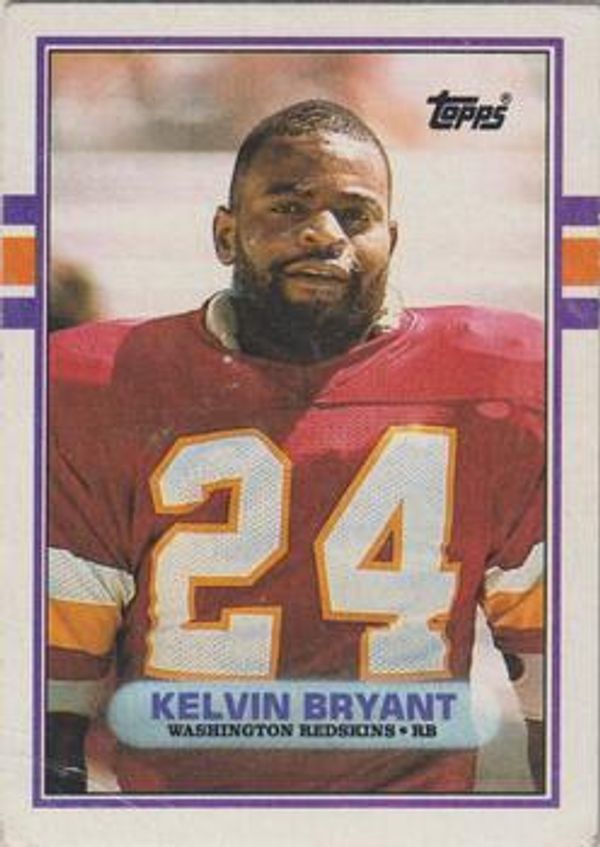 Kelvin Bryant 1989 Topps #261