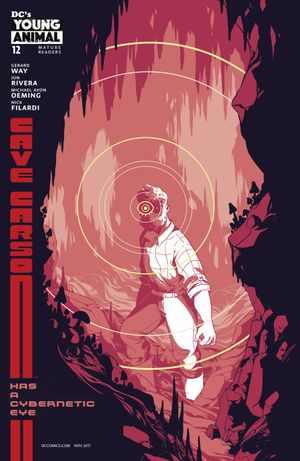 Cave Carson Has A Cybernetic Eye #12 (Variant Cover)