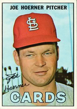 Joe Hoerner 1967 Topps #41 Sports Card