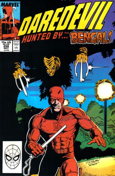 Daredevil #258 Comic