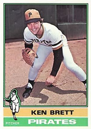 Ken Brett 1976 Topps #401