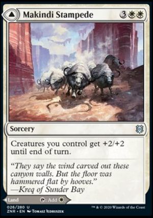 Makindi Stampede (Zendikar Rising)