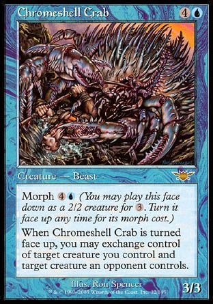 Chromeshell Crab (Legions) Trading Card