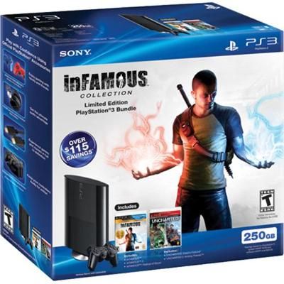 Sony Playstation 3 [250 GB] [inFamous Collection Bundle]