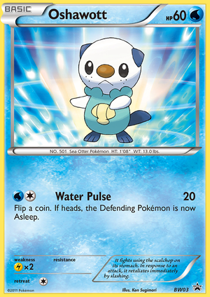 Oshawott (BW03) - BW Black Star Promos