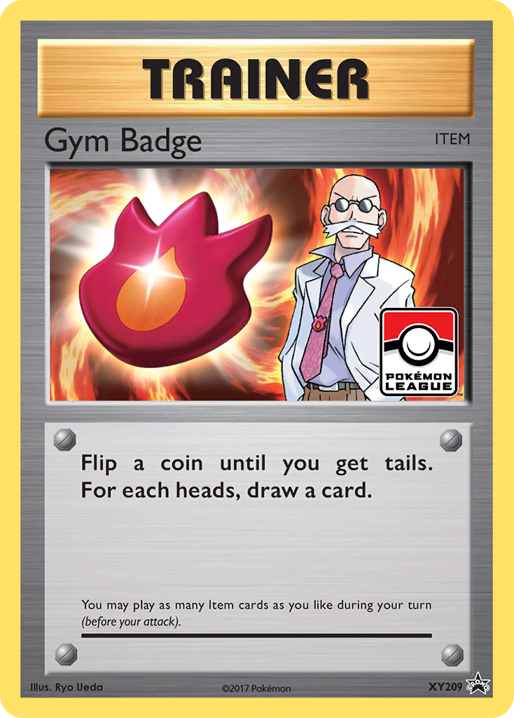 Gym Badge (XY209) - XY Black Star Promos Pokémon Card