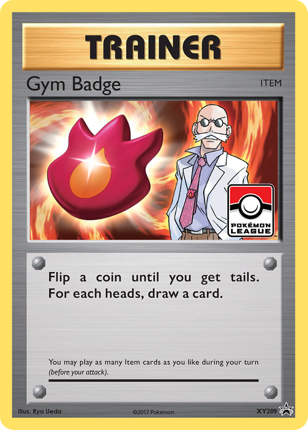 Gym Badge (XY209) - XY Black Star Promos