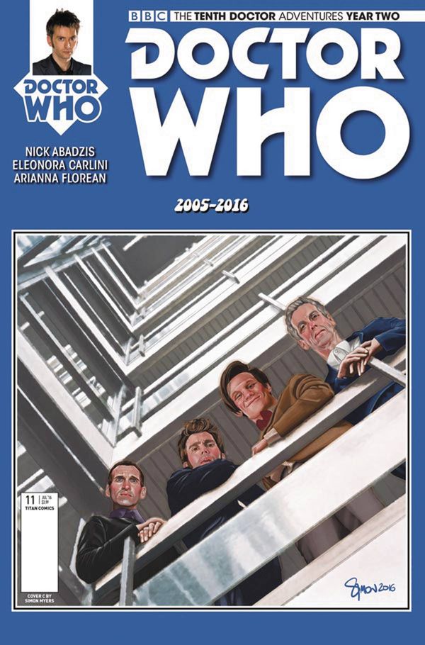 Doctor Who: 10th Doctor - Year Two #11 (Cover C Carlini)