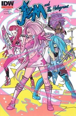 Jem &amp; The Holograms #2 (Plugged-In Edition) (2nd Printing)