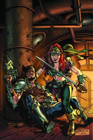 Legenderry Red Sonja #4 (Rare Davila Virgin)