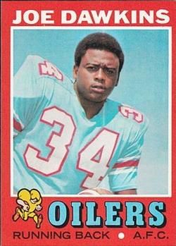 1971 Topps #240 Jerry LeVias Football Card Houston Oilers 