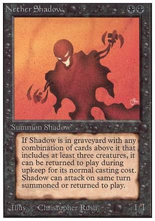 Nether Shadow (Unlimited) Trading Card